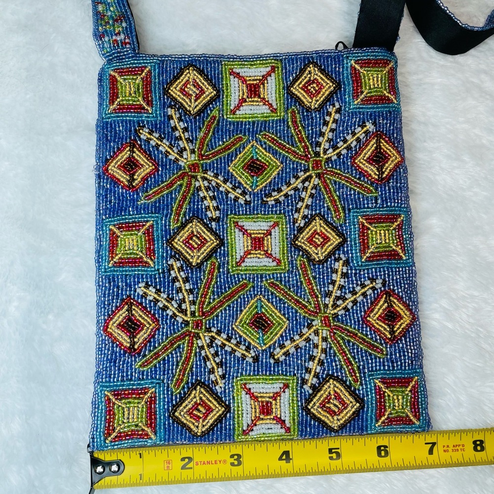 Y&S Original | Vintage Beaded Bag | Multicolored - Picture 6 of 12